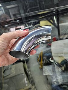 Curva Escapamento Inox 90º Graus 2 Polegadas