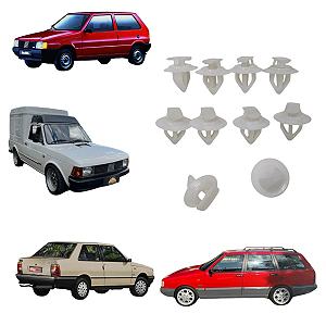 10 UN Grampo Lateral Forro Porta Elba Uno Premio Fiorino