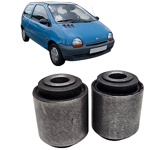 KIT 2 Bucha Bandeja Dianteira Inferior Twingo 93 (501319)