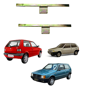 KIT 02 Suporte Guia Vidro Dianteiro Ld/le Uno Prêmio Elba (1175)