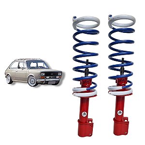 KIT Amortecedor DIANT TRAS FIAT 147 Preparado Recondicionado + Molas DIANT