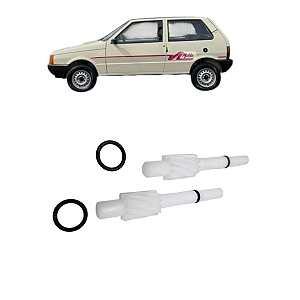 PAR PINHÃO DO VELOCIMETRO 100MM - 12 DENTES MILLE / PREMIO /UNO 91/...