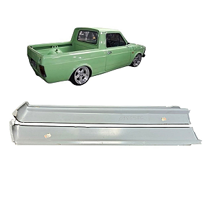 Par Remendo Traseiro Da Caçamba Pick-Up City LD / LE