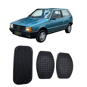 kit Capa P/ Pedal (Freio/Embreagem/Acelerador) Fiat Uno