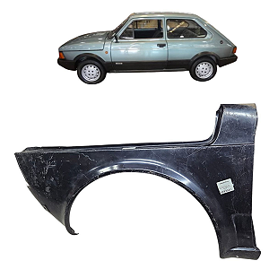 Paralamas Dianteiro Fiat 147 Lado Esquerdo Preto Original