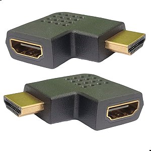 adap-hdmi/L adaptador hdmi macho p/femea em L