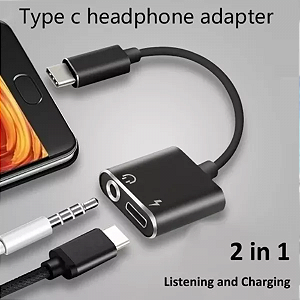 al-139-type-c adaptador fone tipoc