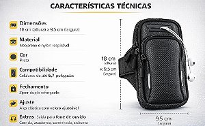 al-z13 bolsa de braço multifuncnal