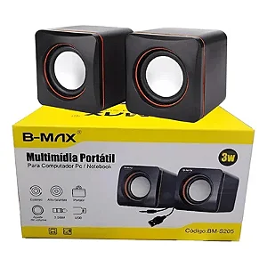 bm-s205 caixa de som pc notebook 3w