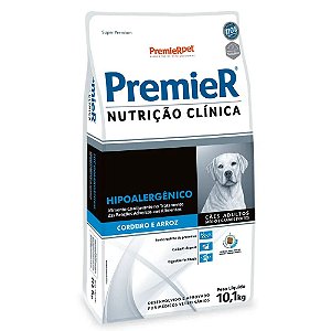 Ração Premier Nutrição Clinica Cães Médio e Grande Porte Hipoallergênica Sabor Cordeiro 10,1kg