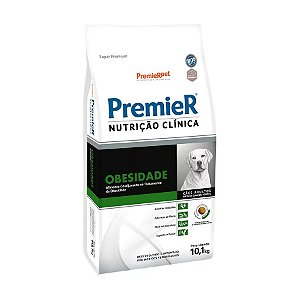 Ração Premier Nutrição Clinica Cães Médio e Grande Obesidade 10,1kg