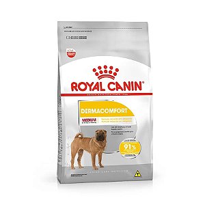 Ração Royal Canin Cães Medium Adultos Dermaconfort 10,1kg