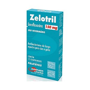 Antibiotico Agener Zelotril 12 Comp 150mg