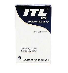 Antifúngico ITL 25 Itraconazol Cepav 25 mg