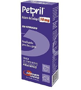 Anti-hipertensivo Agener Petpril 30 Comp. 10 mg
