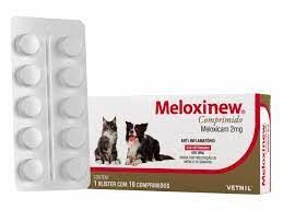Anti-Inflamatório Vetnil Meloxinew 2g 10 comprimidos