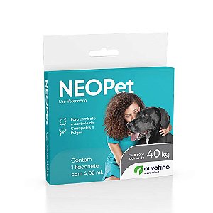 Antipulgas e Carrapatos NEOPet Ourofino Para Cães acima de 40kg - 4,02ml