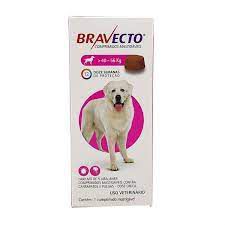 Antipulgas Bravecto Cães Oral 40 A 56Kg 1400Mg