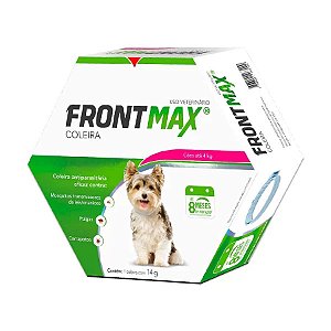 Coleira AntiParasitaria Frontmax Cães até 4kg