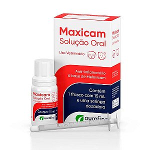 Anti-Inflamatorio Ourofino Maxicam Oral 15ml