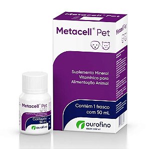 Suplemento Ourofino Metacell Pet 50ml