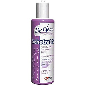 Shampoo Agener Sebotrat S Dr Clean Cães E Gatos 200ml