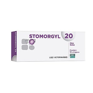 Antibiotico Merial Stomorgyl 20 Cartela 10 Comp