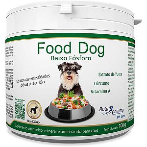 Suplemento Food Dog Baixo Fósforo 100g