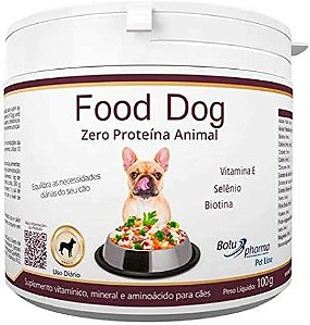 Suplemento Food Dog Zero Proteína Animal 100g