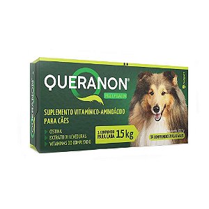 Suplemento Avert Queranon Cães até 15kg 30 comprimidos
