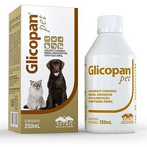 Suplemento Vitamínico Vetnil Glicopan Pet 250Ml