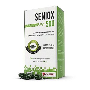 Suplemento Vitamínico Avert Seniox 500mg Cap x 30