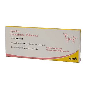 Antibiotico Zoetis Synulox 10 Comp 250mg