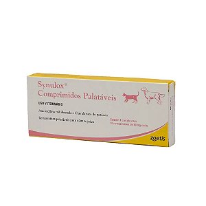 Antibiotico Zoetis Synulox 10 Comp 50mg