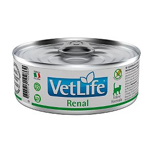 Ração Úmida Vet Life Gatos Renal Lata 85g