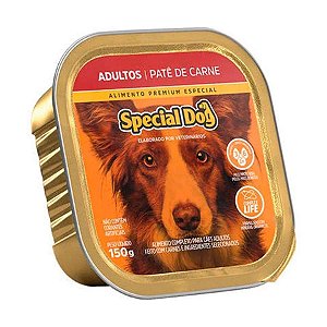 Ração Úmida Special Dog Cães Adultos Sabor Carne Patê 150g