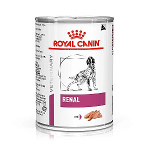 Ração Úmida Royal Canin Cães Adultos Renal Lata 410g