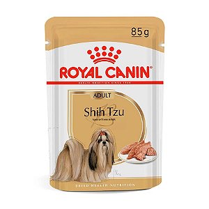 Ração Úmida Royal Canin Cães Raças Especificas Shih Tzu Adulto Sache 85g