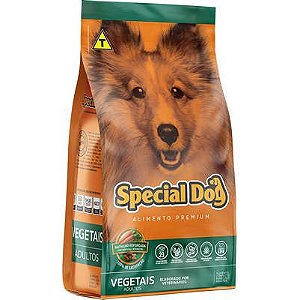 Ração Special Dog Cães Adultos Sabor Vegetais