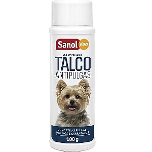 Talco Sanol Dog Antipulgas 100g