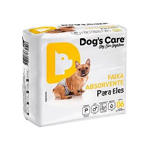 Fralda Higiênica Ecofralda Dogs Care 6 unidades