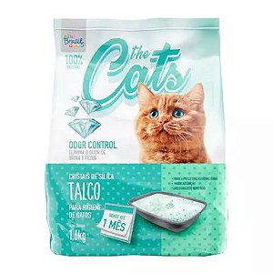 Areia Sílica Para Gatos The Cats Talco 1,6kg