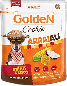Petisco Golden Cookie Cães Adultos Arraiau 350g