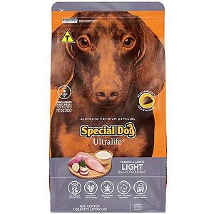 Ração Special Dog Ultralife Raças Pequenas Light