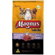 Ração Magnus Todo Dia Cães Pequeno Porte Sabor Carne e Frango 15kg