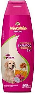 Shampoo Brincalhão Filhotes Mel e Pitaya 500ml