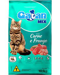 Ração Gatan Mix Sabor Carne e Frango 10kg
