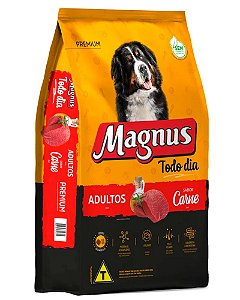 Ração Magnus Todo Dia Sabor Carne 20 + 1,3kg Gratis