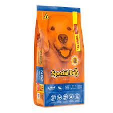 Ração Special Dog Carne Cães Adultos 15kg + 1kg Gratis