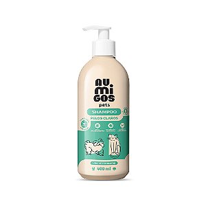 Shampoo Au Migos pets Pelos Claros 400ML